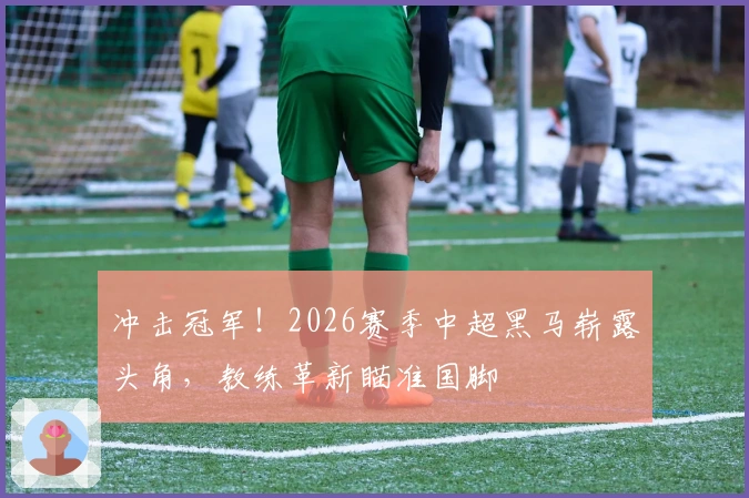 冲击冠军！2026赛季中超黑马崭露头角，教练革新瞄准国脚